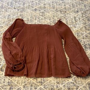Aritzia off the shoulder top